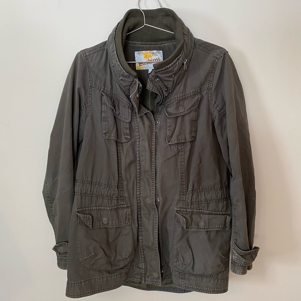 Army green jacket